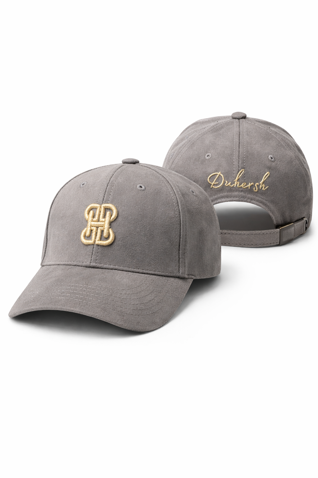 Gorra DUHERSH en Dril Gamuzado con Bordado Premium