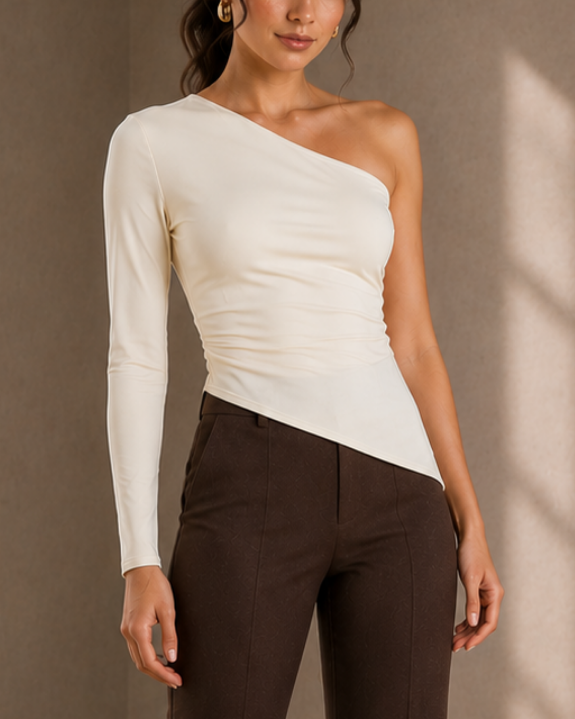 Blusa Asimétrica Ivory BL05