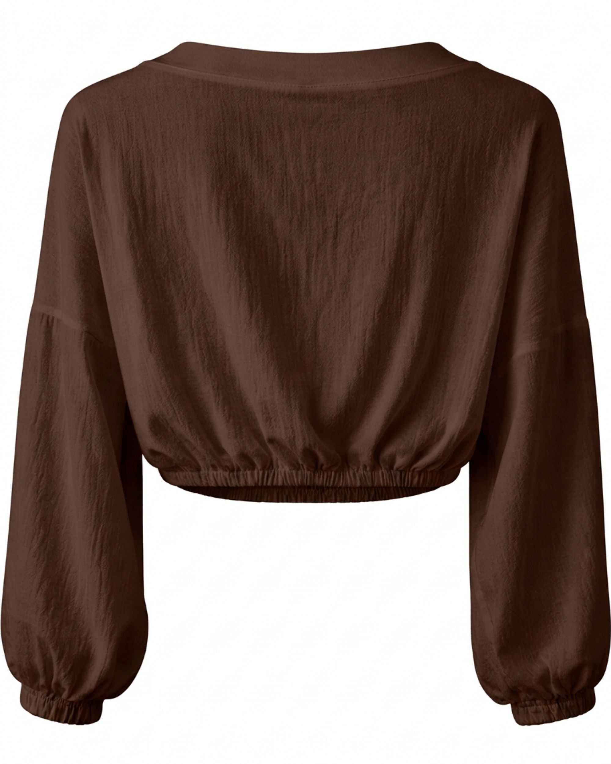 Blusa corta con escote en V BL06