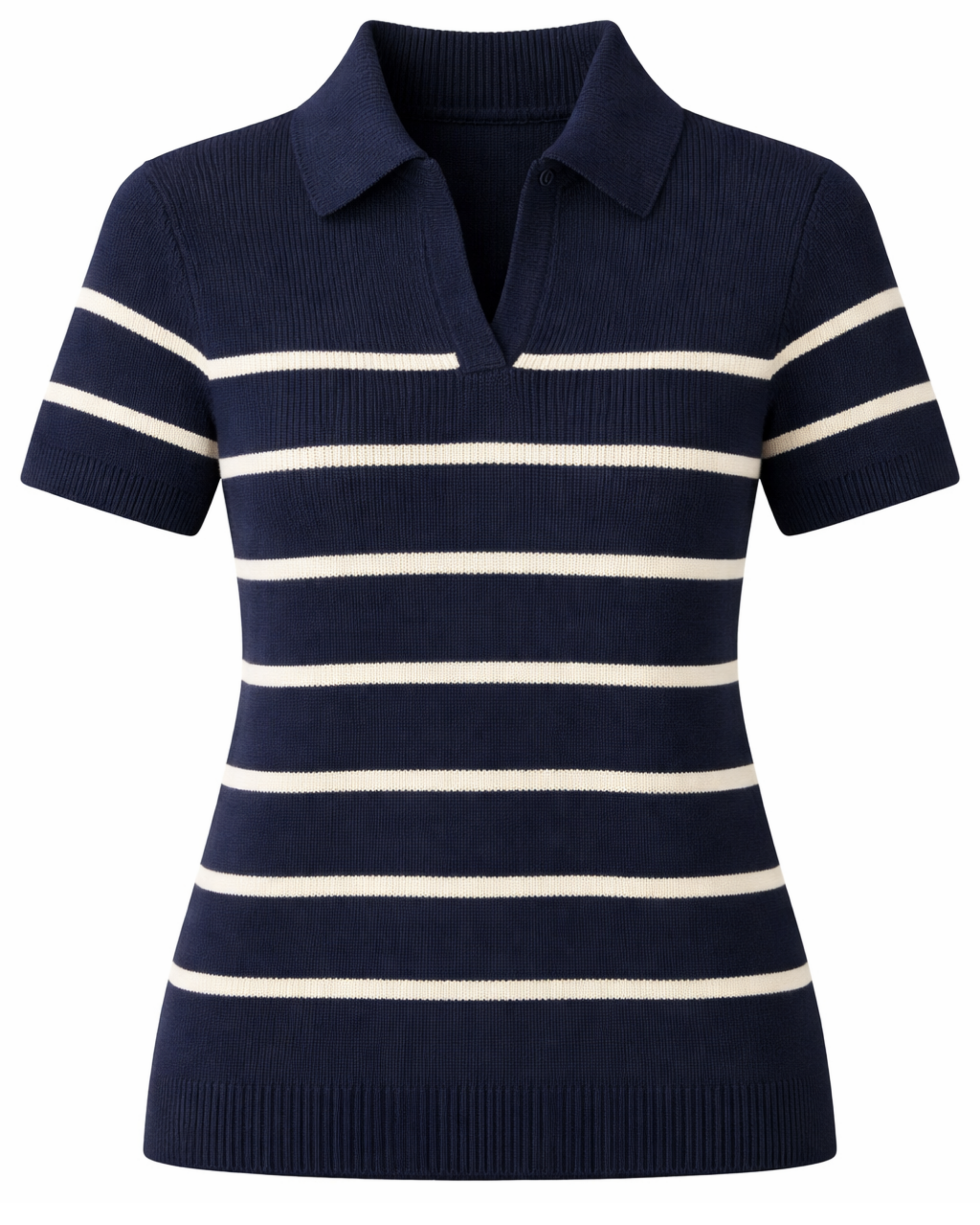 Blusa Tejida Cuello Polo DH BL24