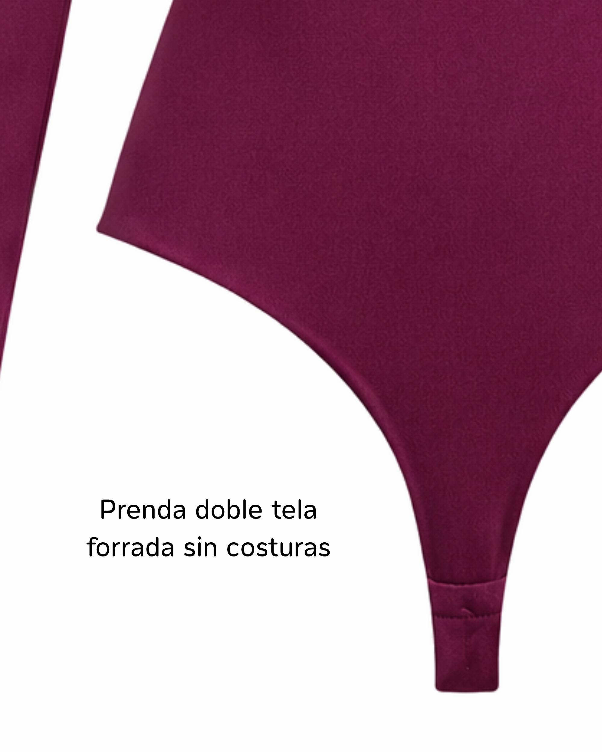 Bodi Básico licrado manga larga BO12