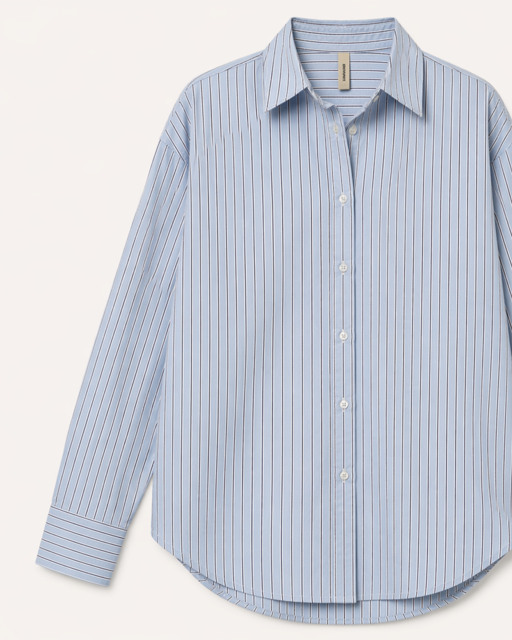 Camisa Atenea Rayas Celestes CA07