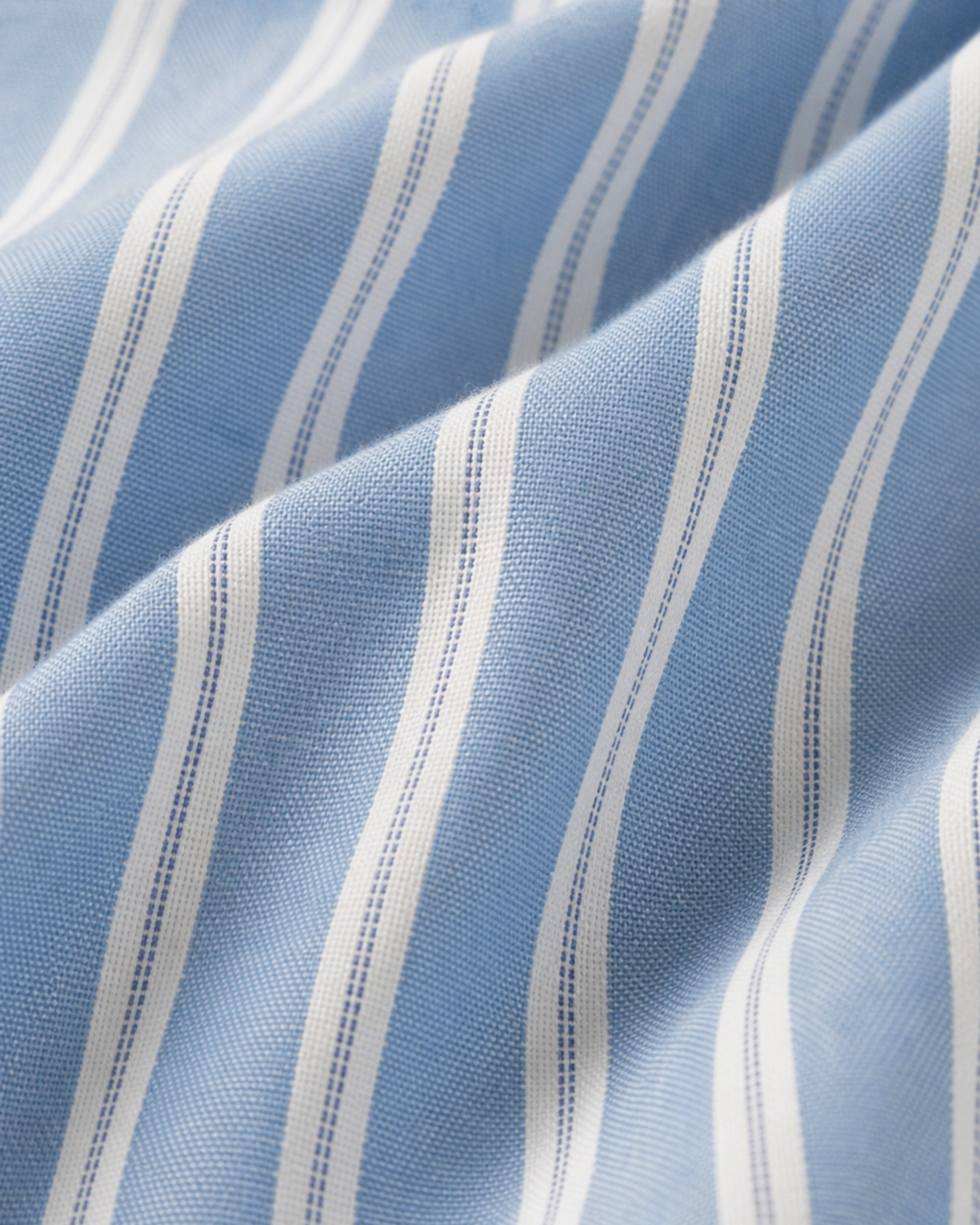 Camisa Atenea Rayas Celestes CA07