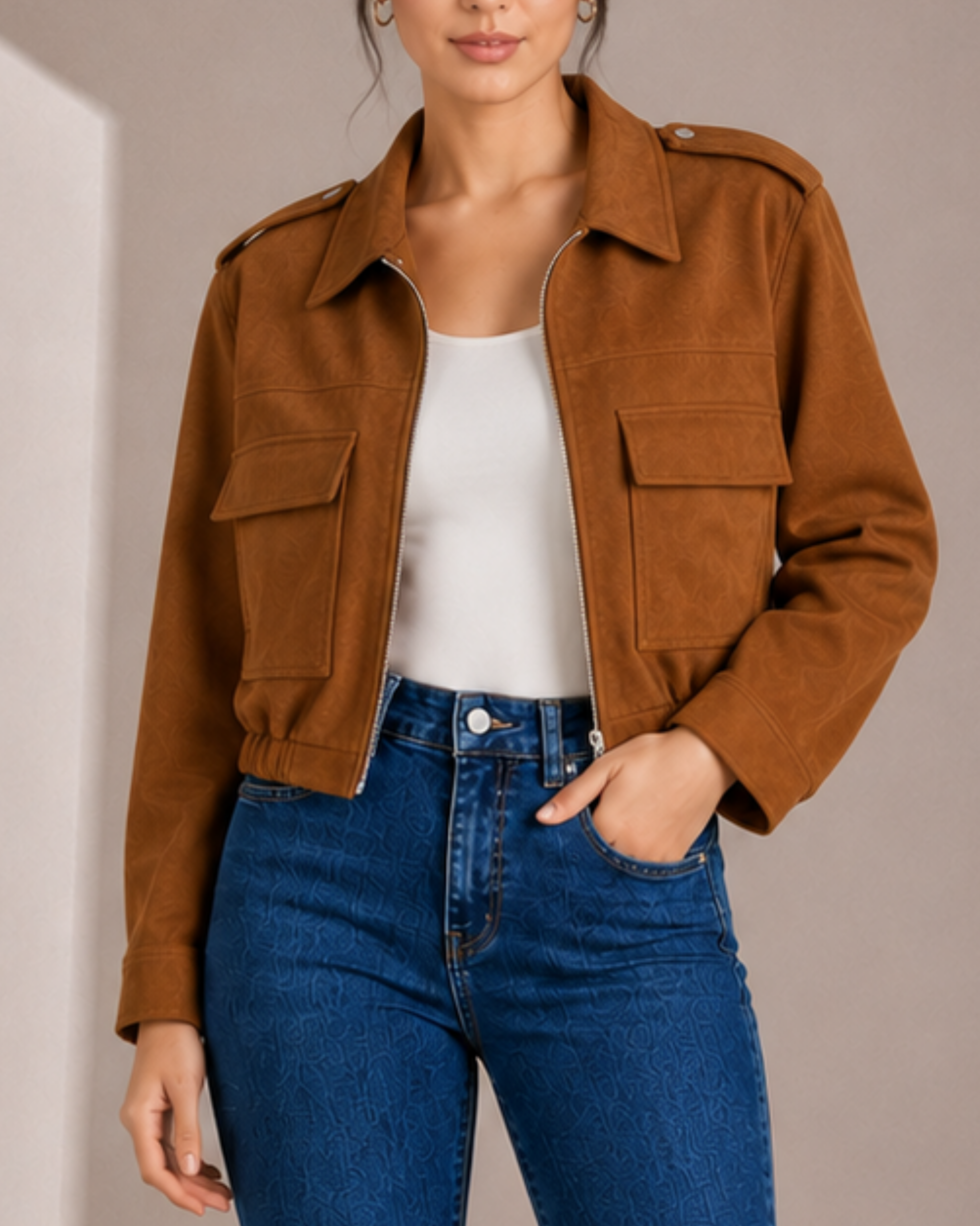 Chaqueta Siena Camel CH08