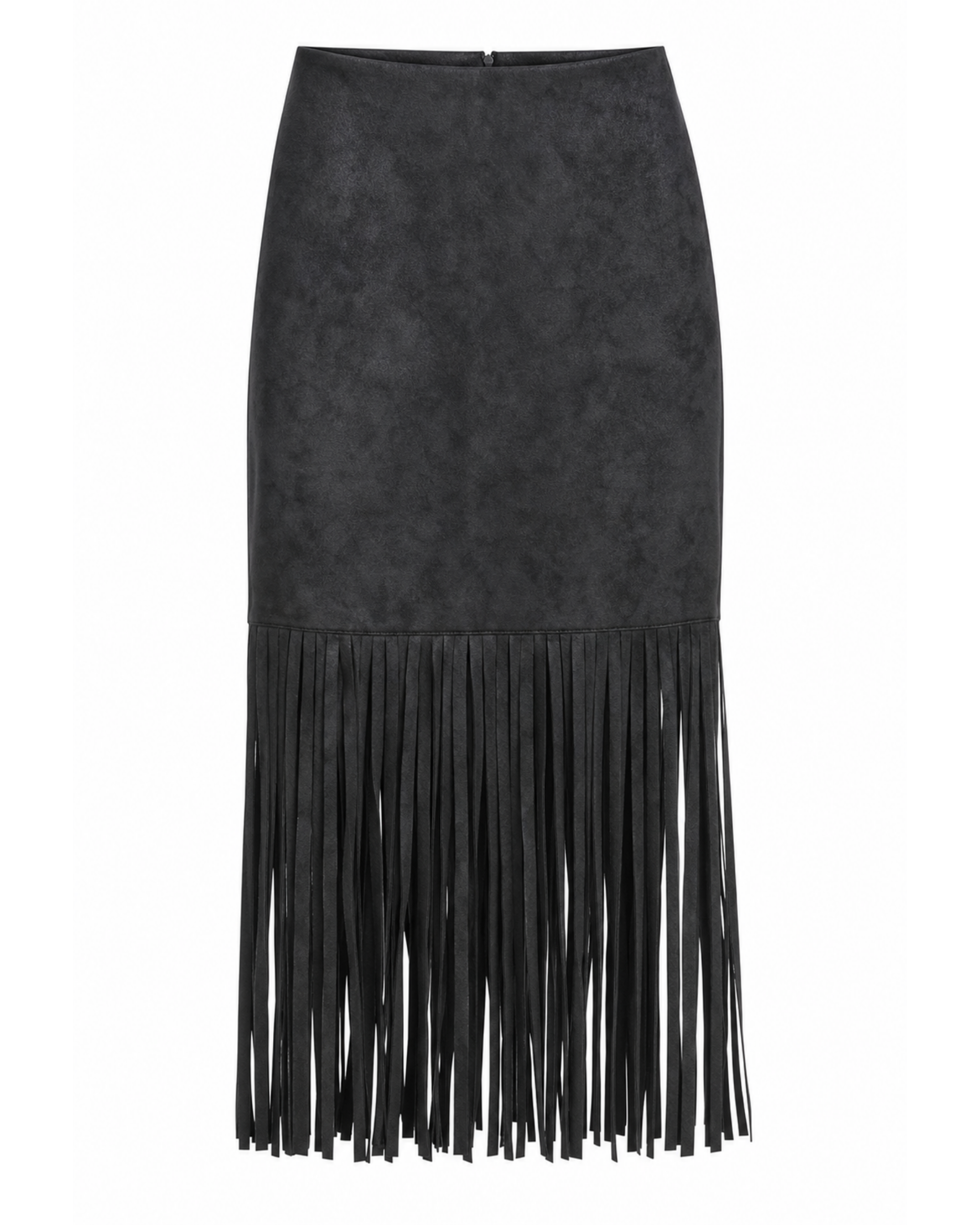 Falda Midi con Flecos FL06