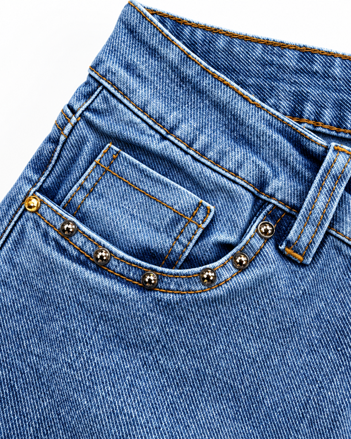 Jean Capital – Bota Recta con Taches JE26