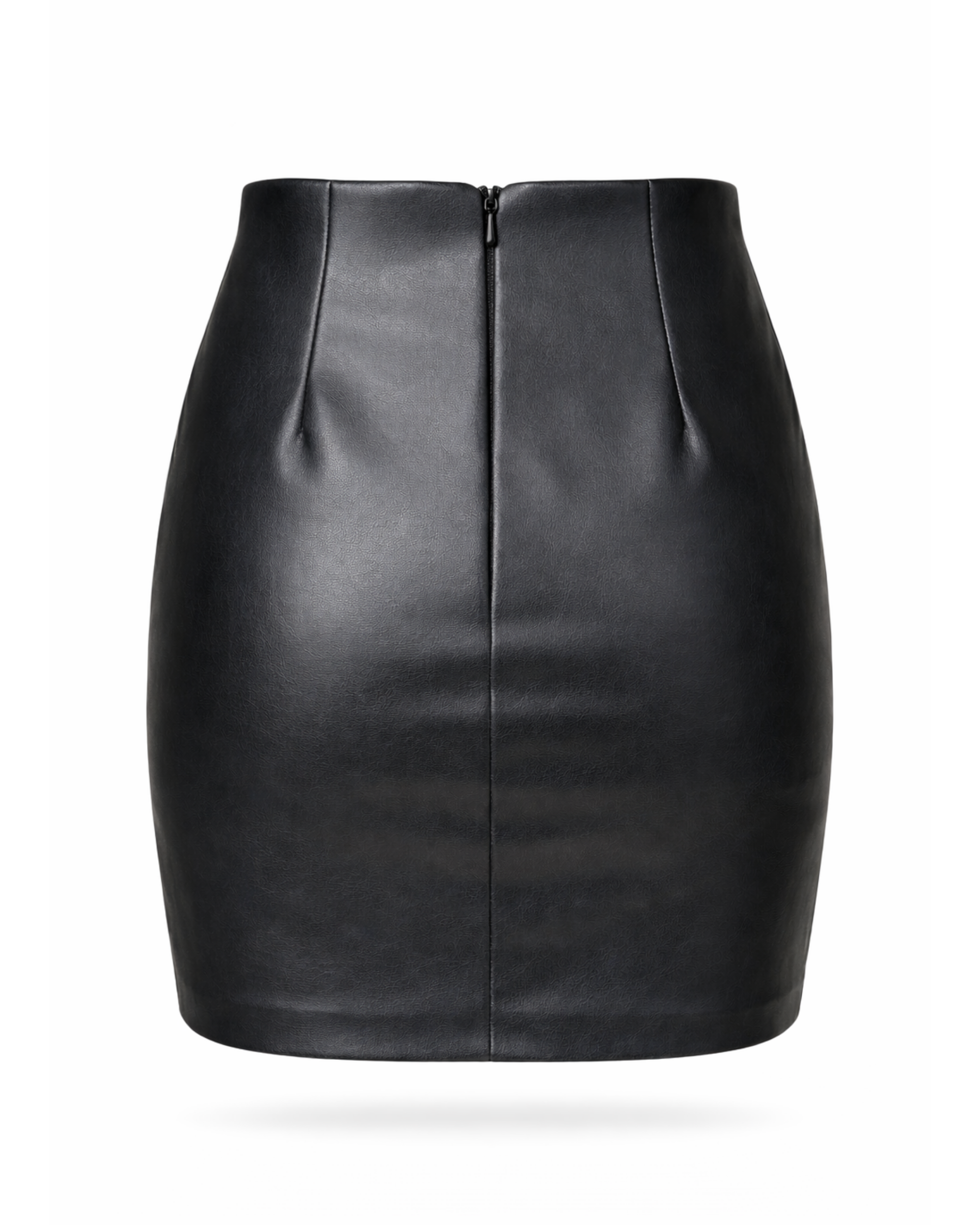 Falda Mini en Polipiel Negra DUHERSH FL14