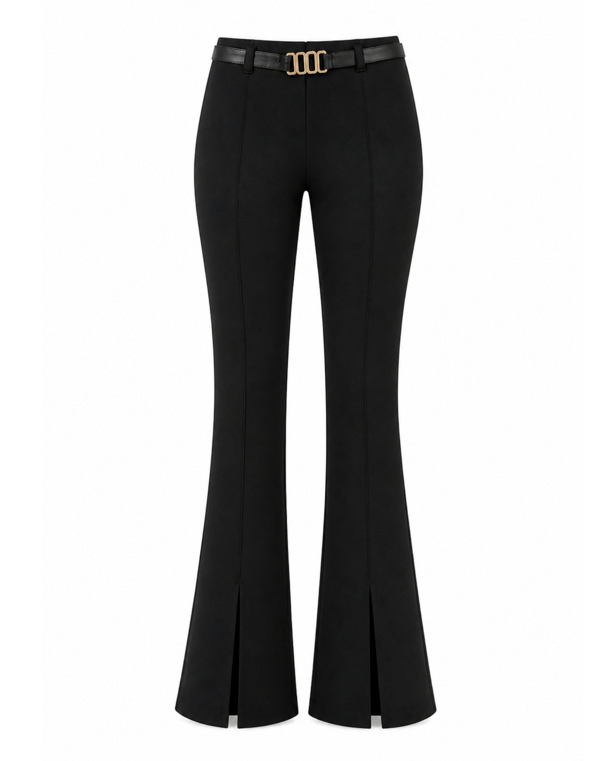 Pantalón Campana Punto Roma Negro DUHERSH PN10