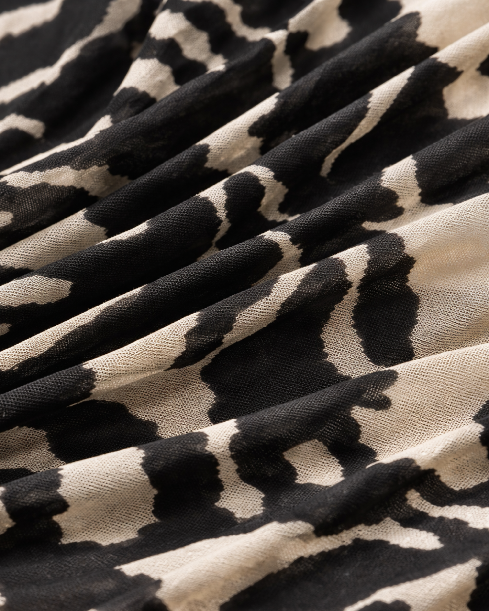 Vestido Maxi Asimétrico Animal Print VE03