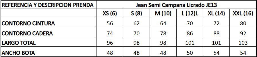 Jean Semi Campana STONE JE13