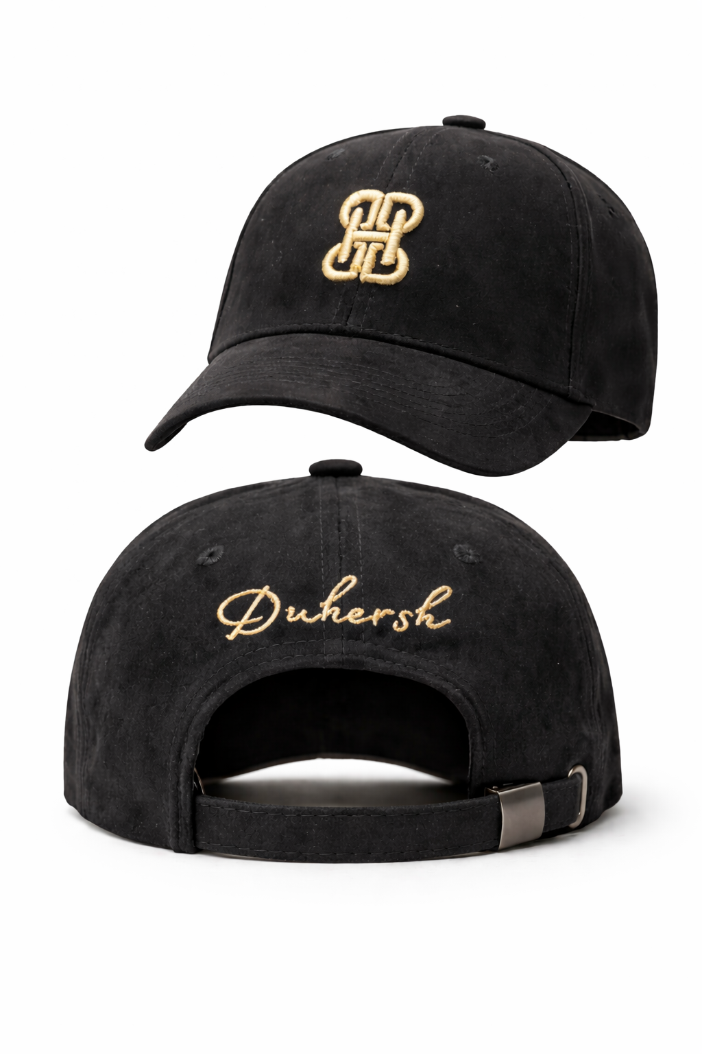 Gorra DUHERSH en Dril Gamuzado con Bordado Premium