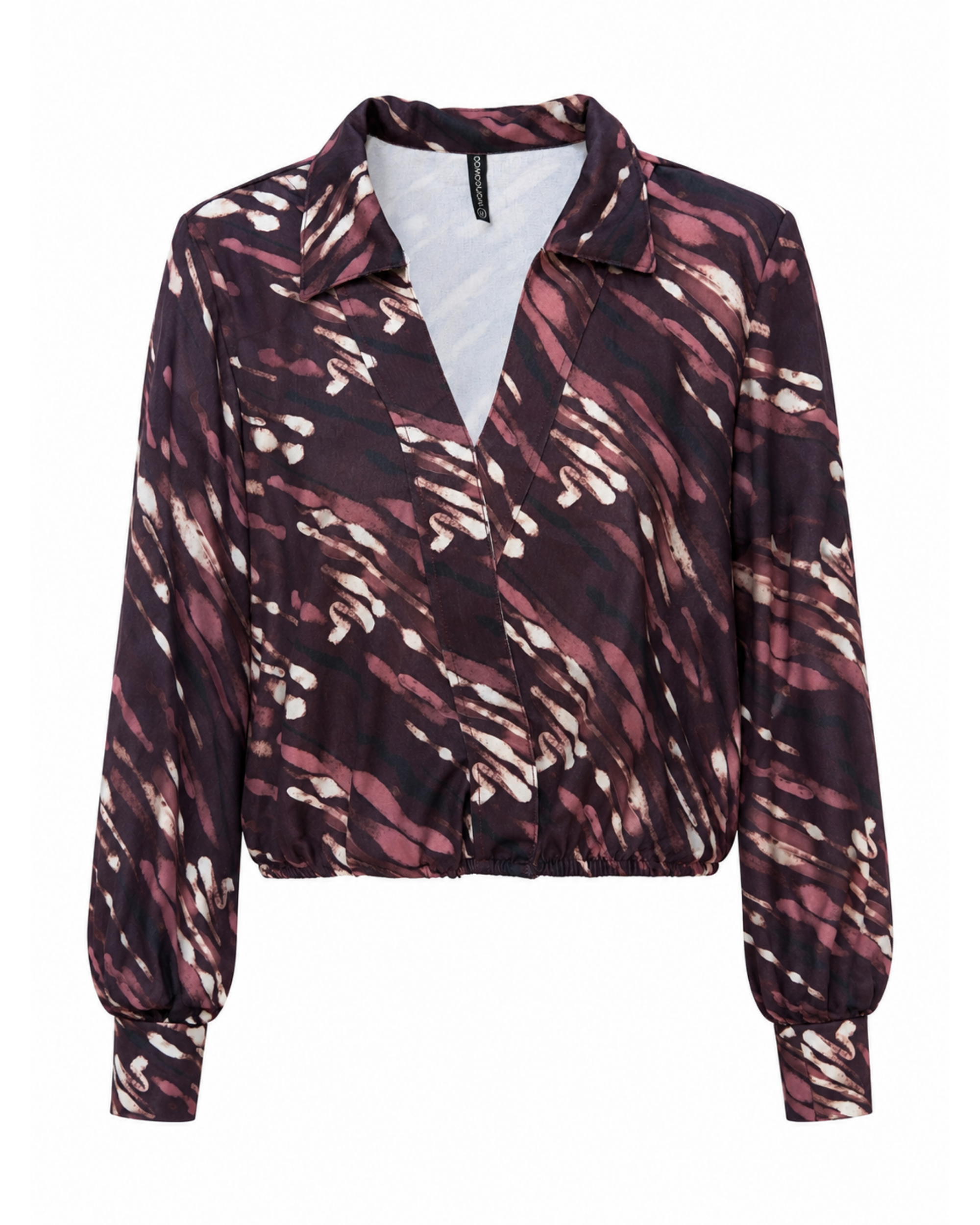 Blusa Cropped Aura Print BL07