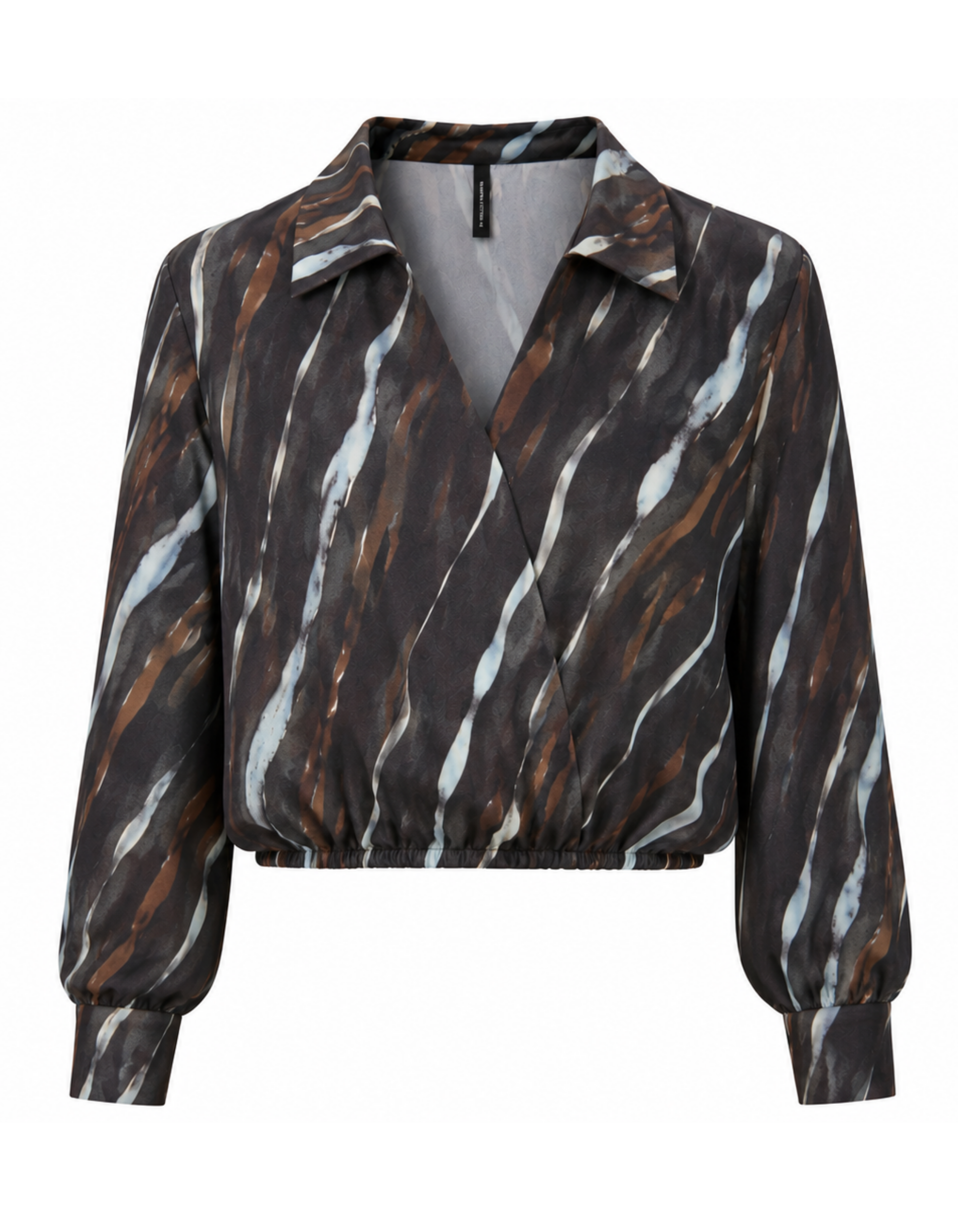 Blusa Cropped Aura Print BL07