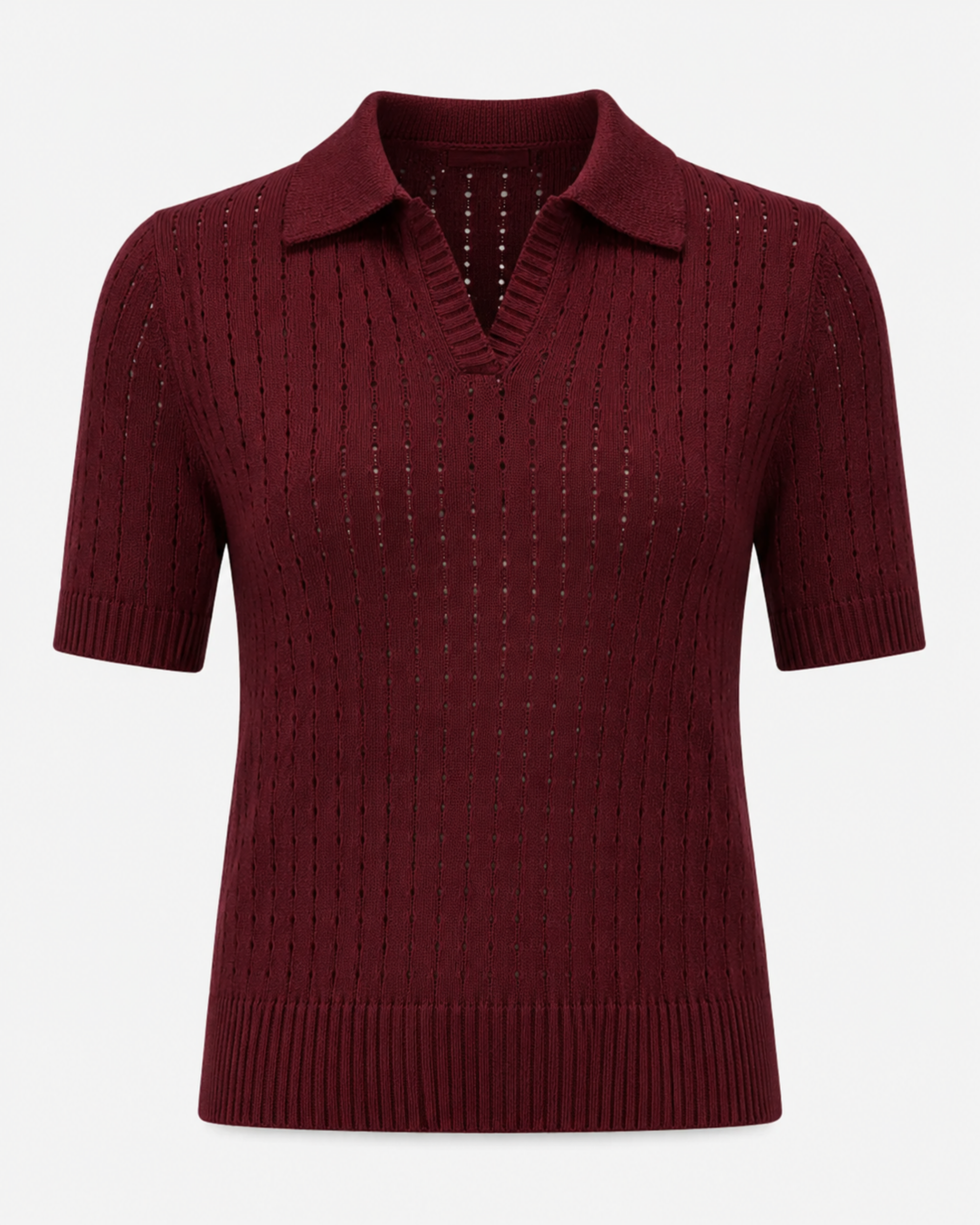 Blusa Tejida Polo Atemporal Duhersh BL26