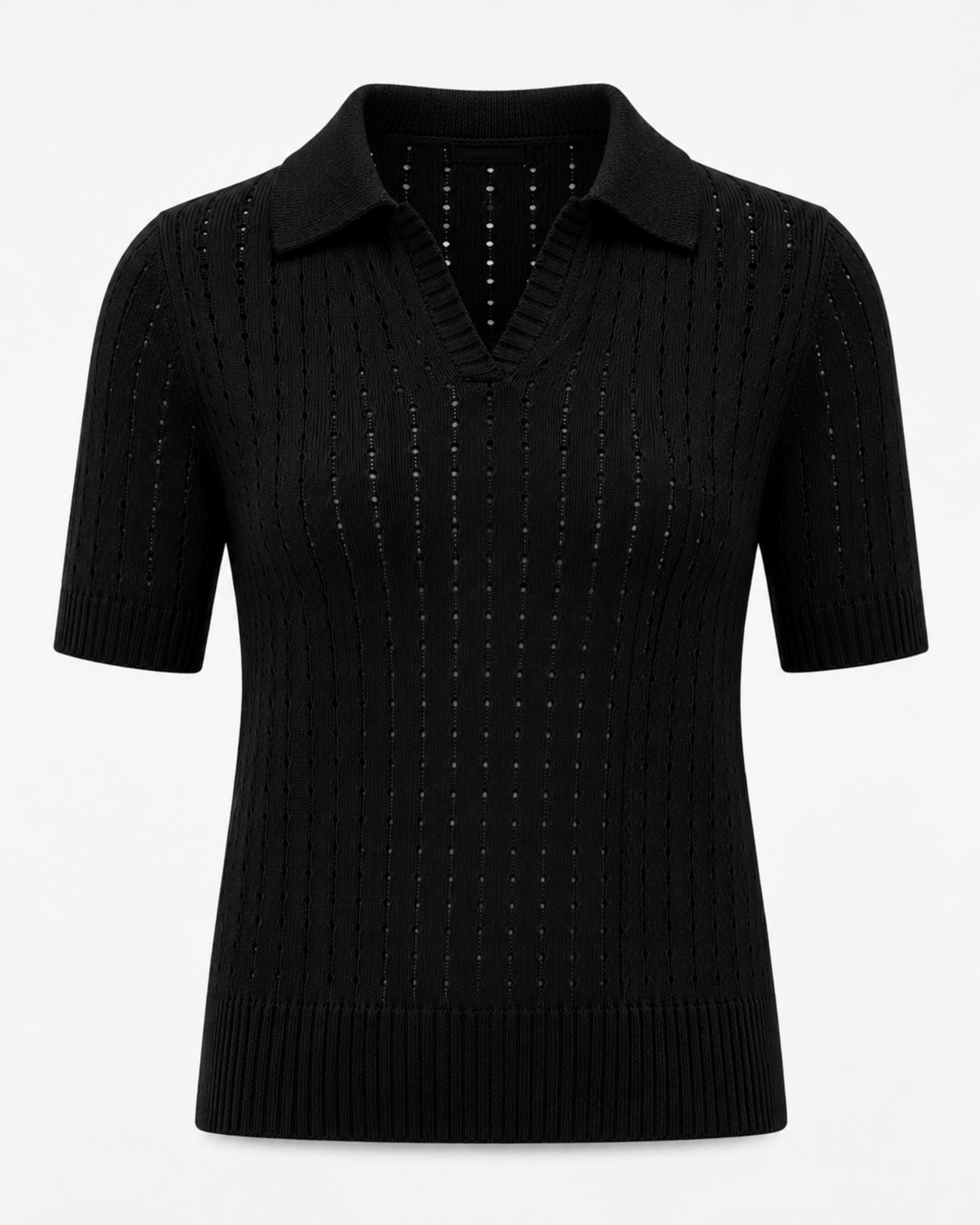 Blusa Tejida Polo Atemporal Duhersh BL26