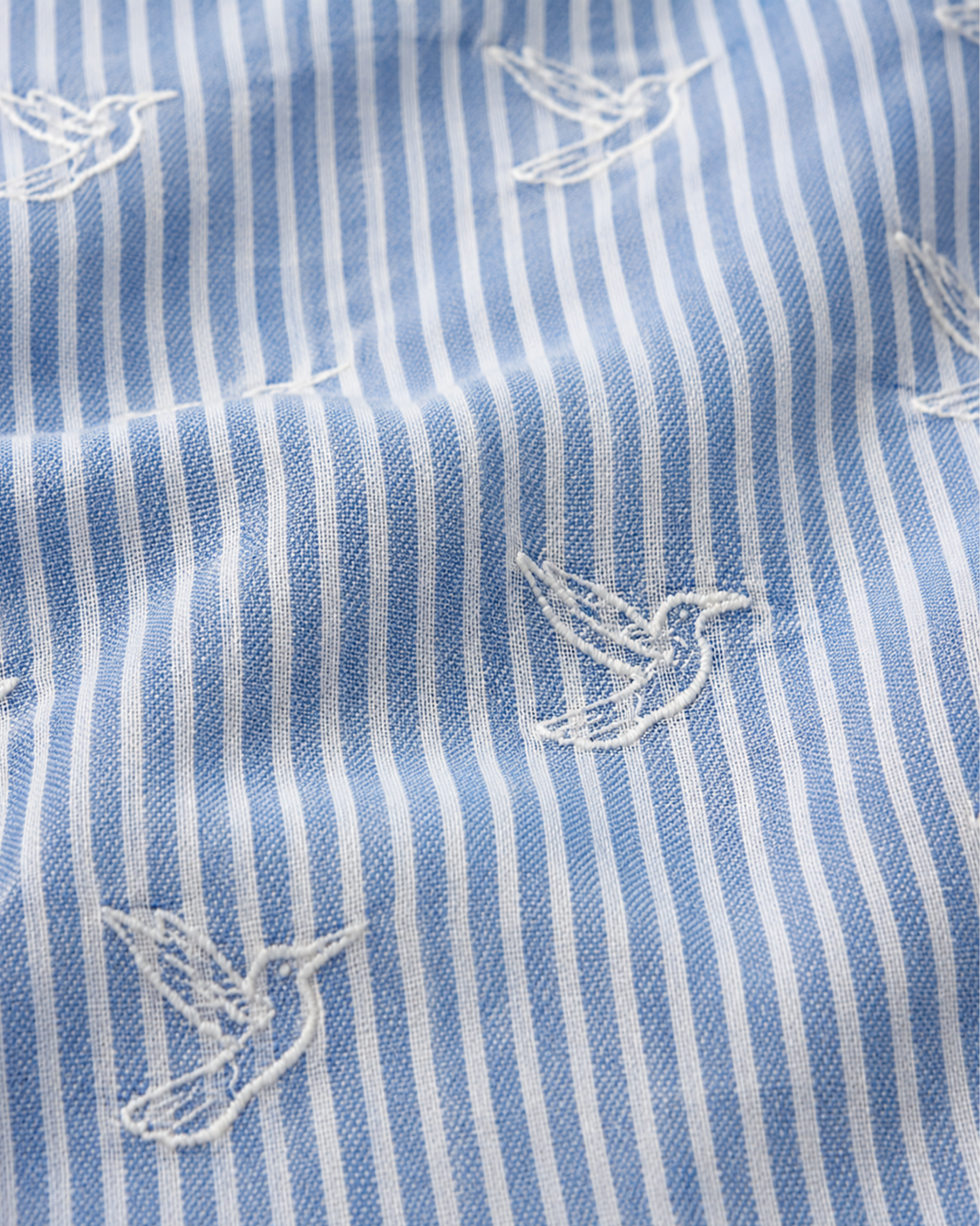 Camisa Colibrí Celeste BL10