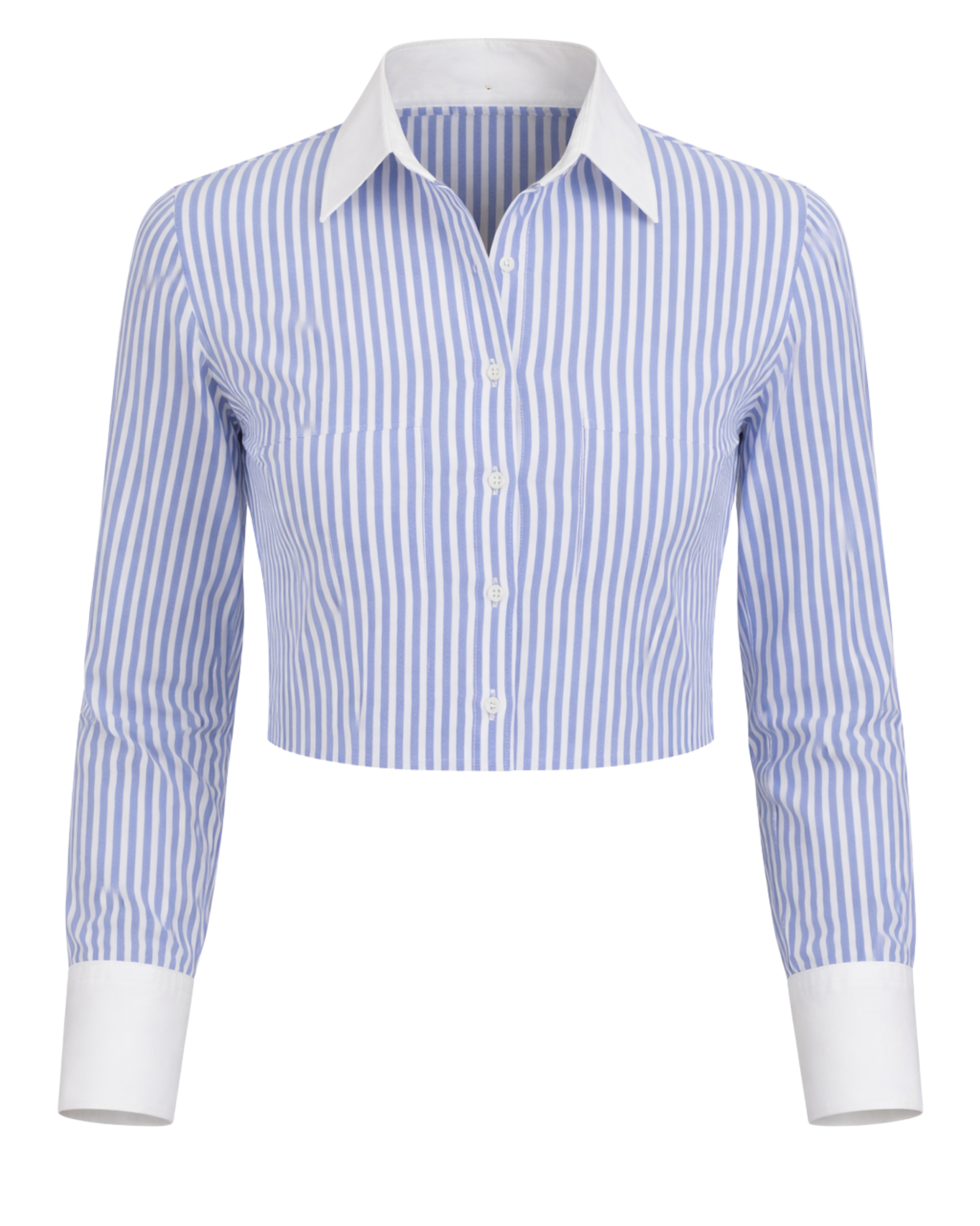 Camisa Crop Rayas Clásicas CA07