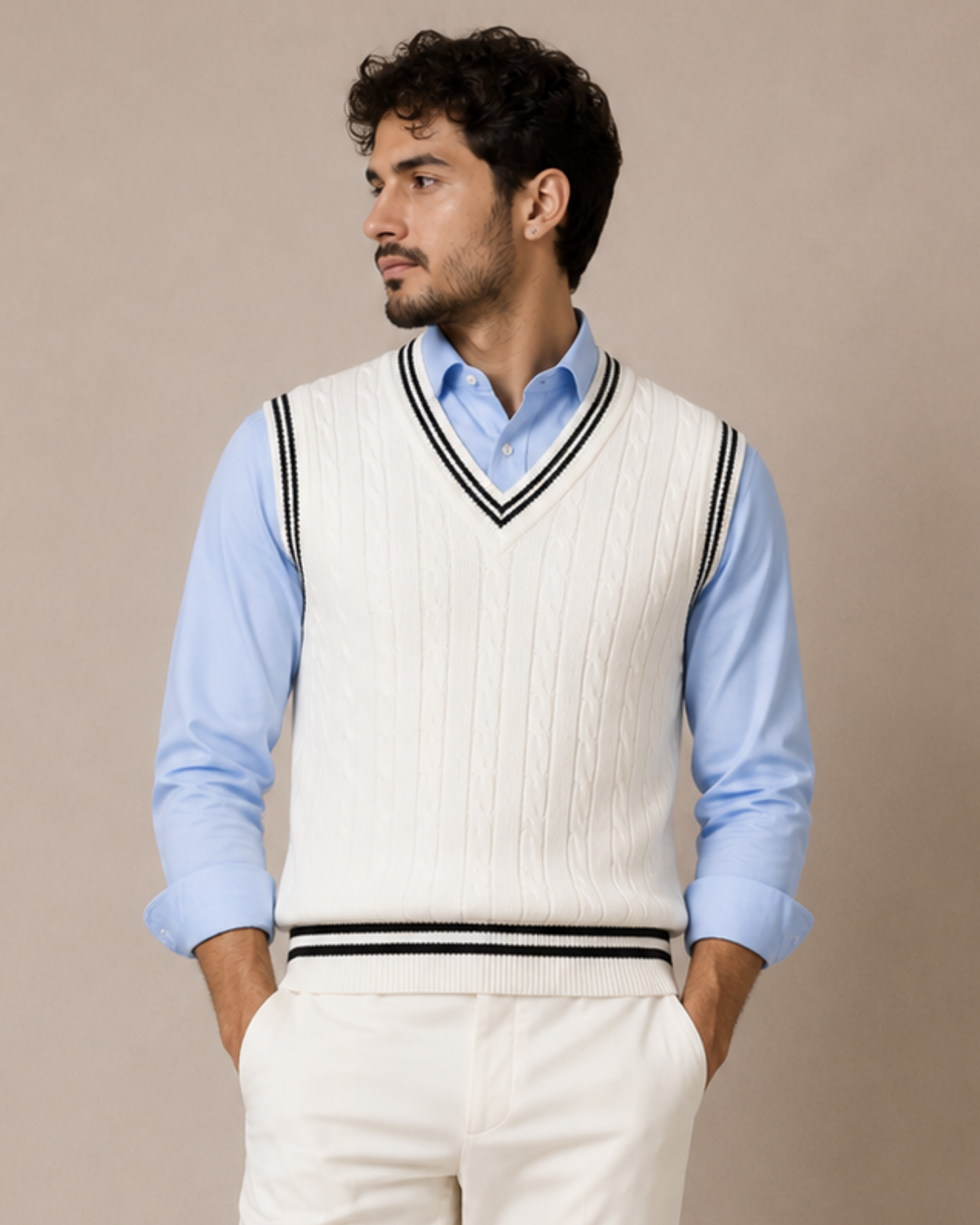 Chaleco Tejido Varsity Heritage SUH05