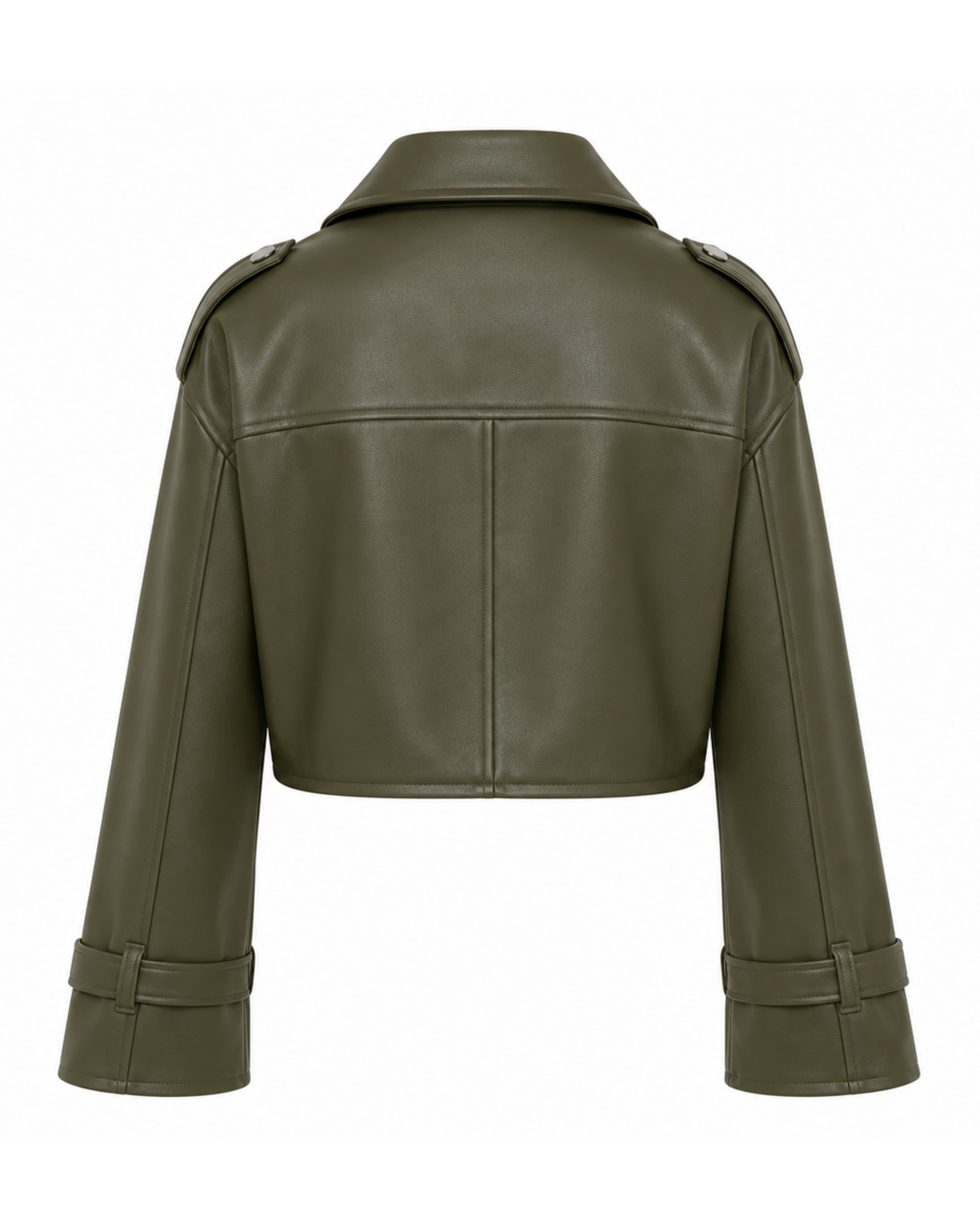 Chaqueta Biker Aura Verde Oliva CH09