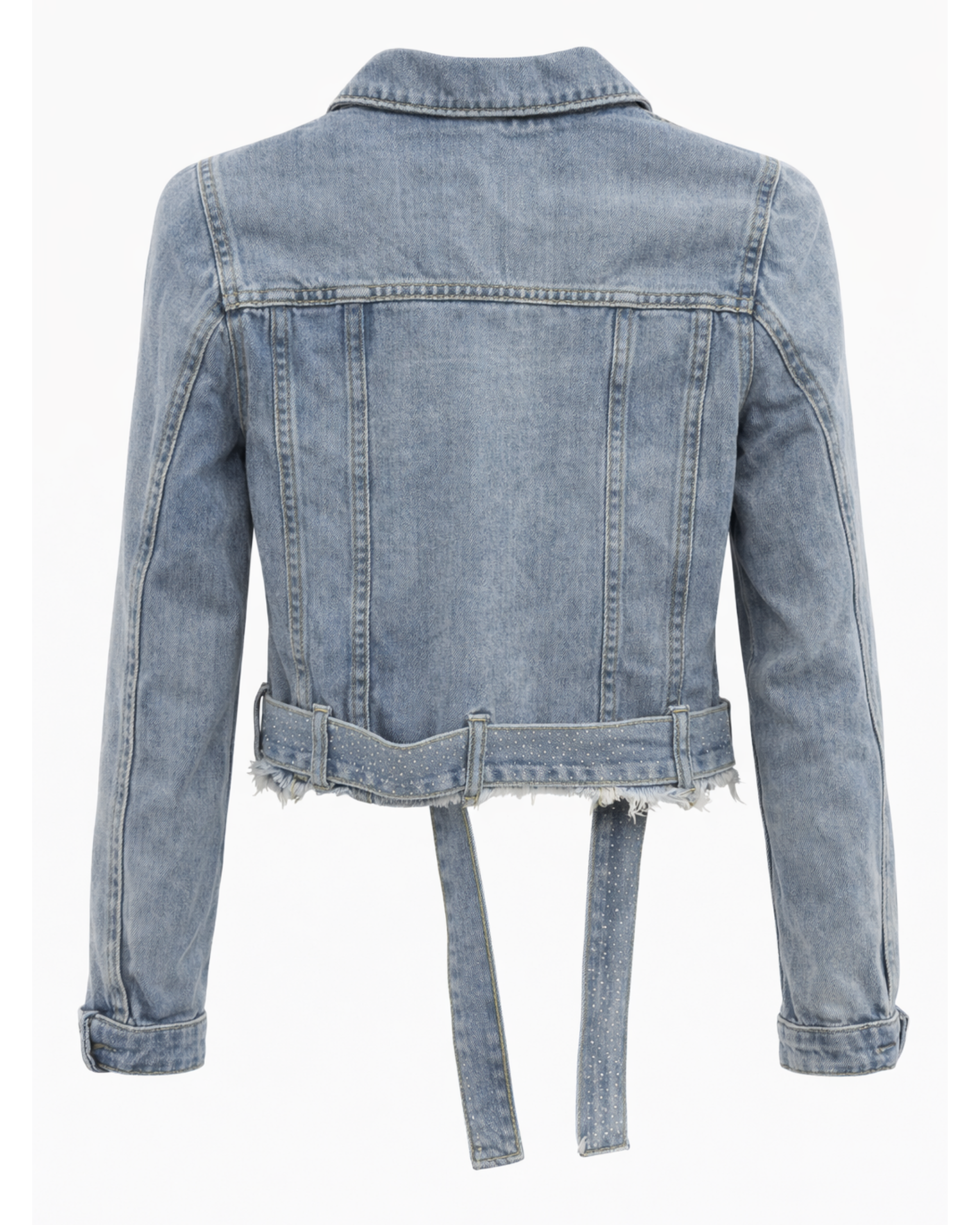 Chaqueta Denim Brillo Degradado CH06