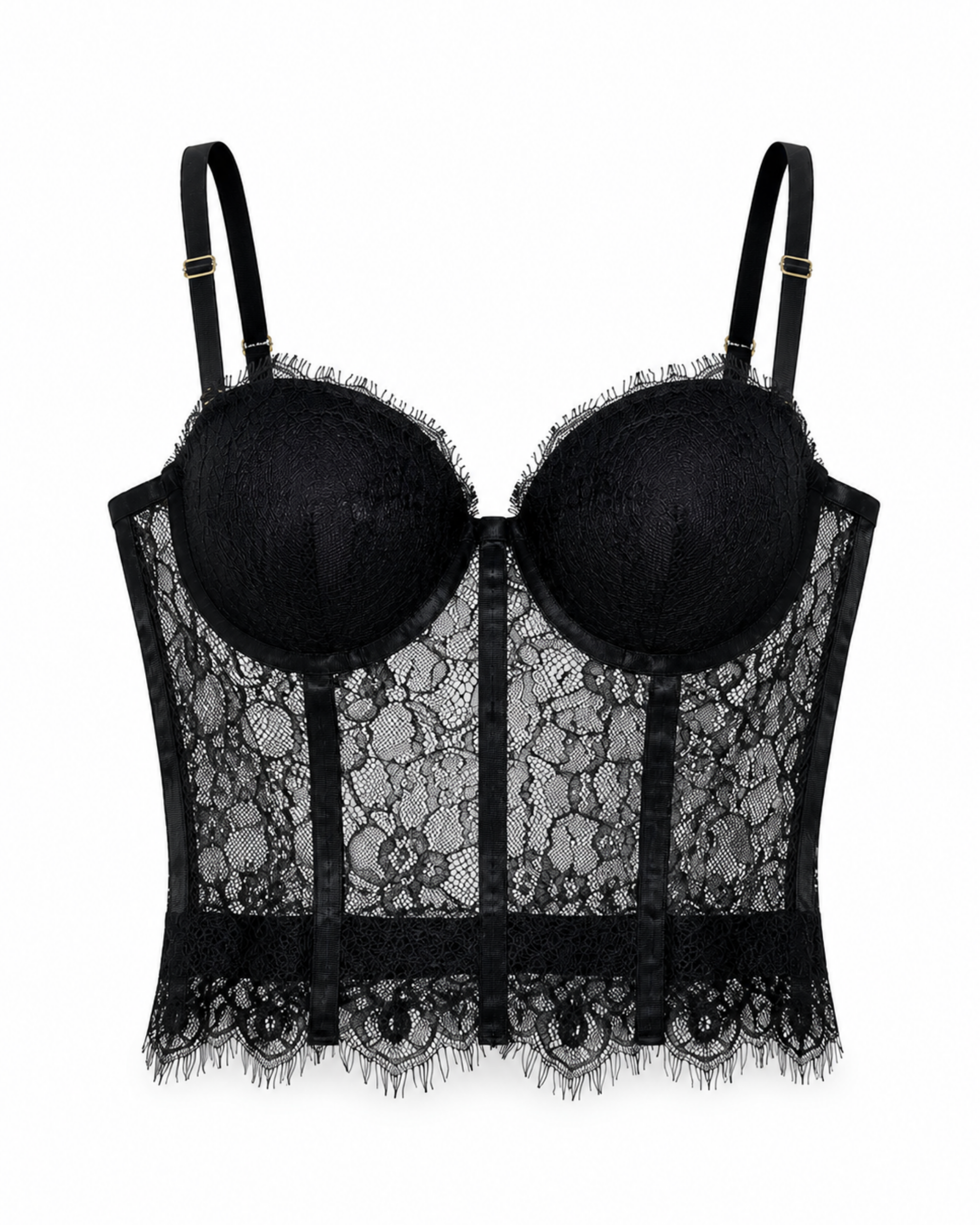 Corset Encaje Noir Elegance CR04