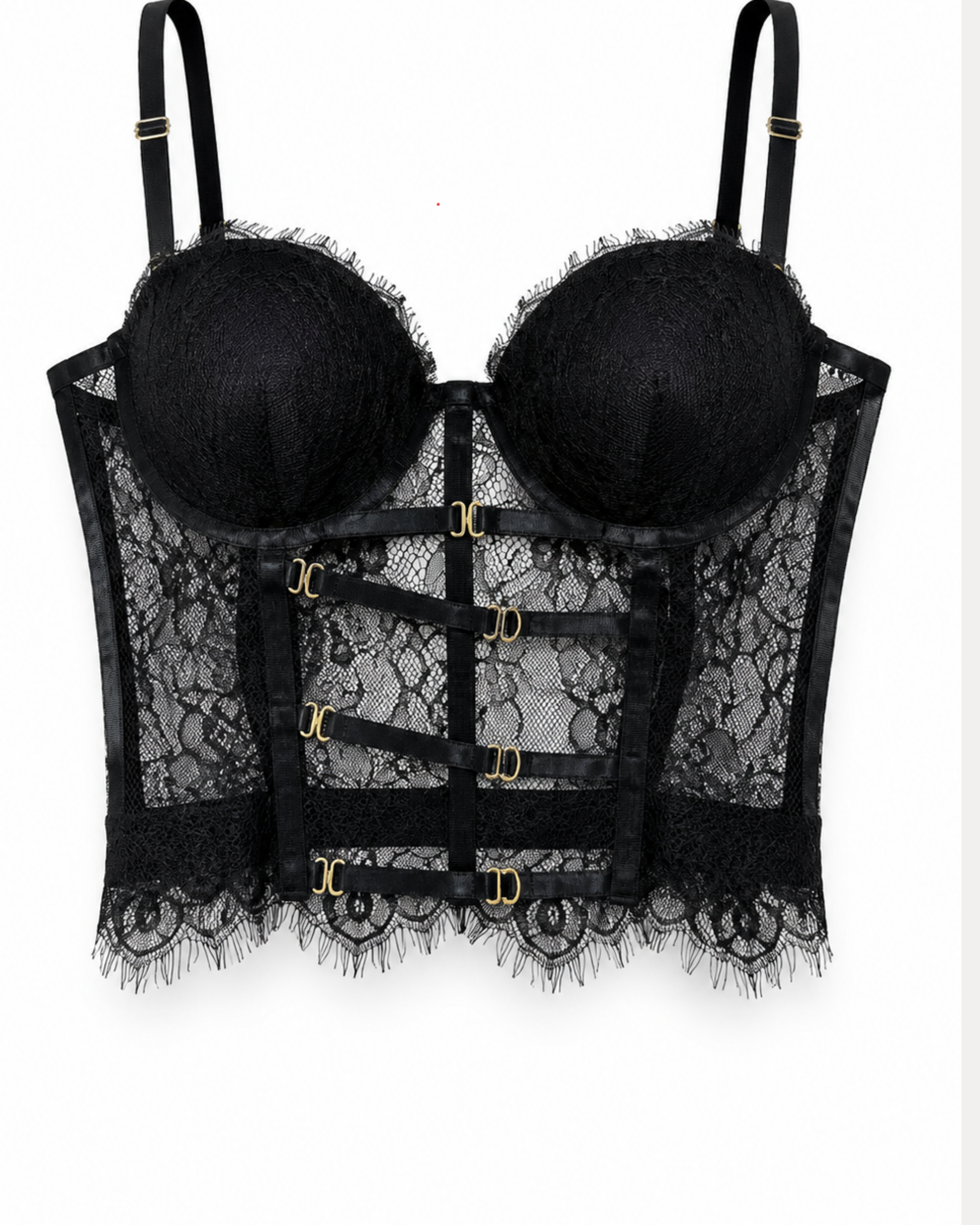 Corset Encaje Noir Elegance CR04