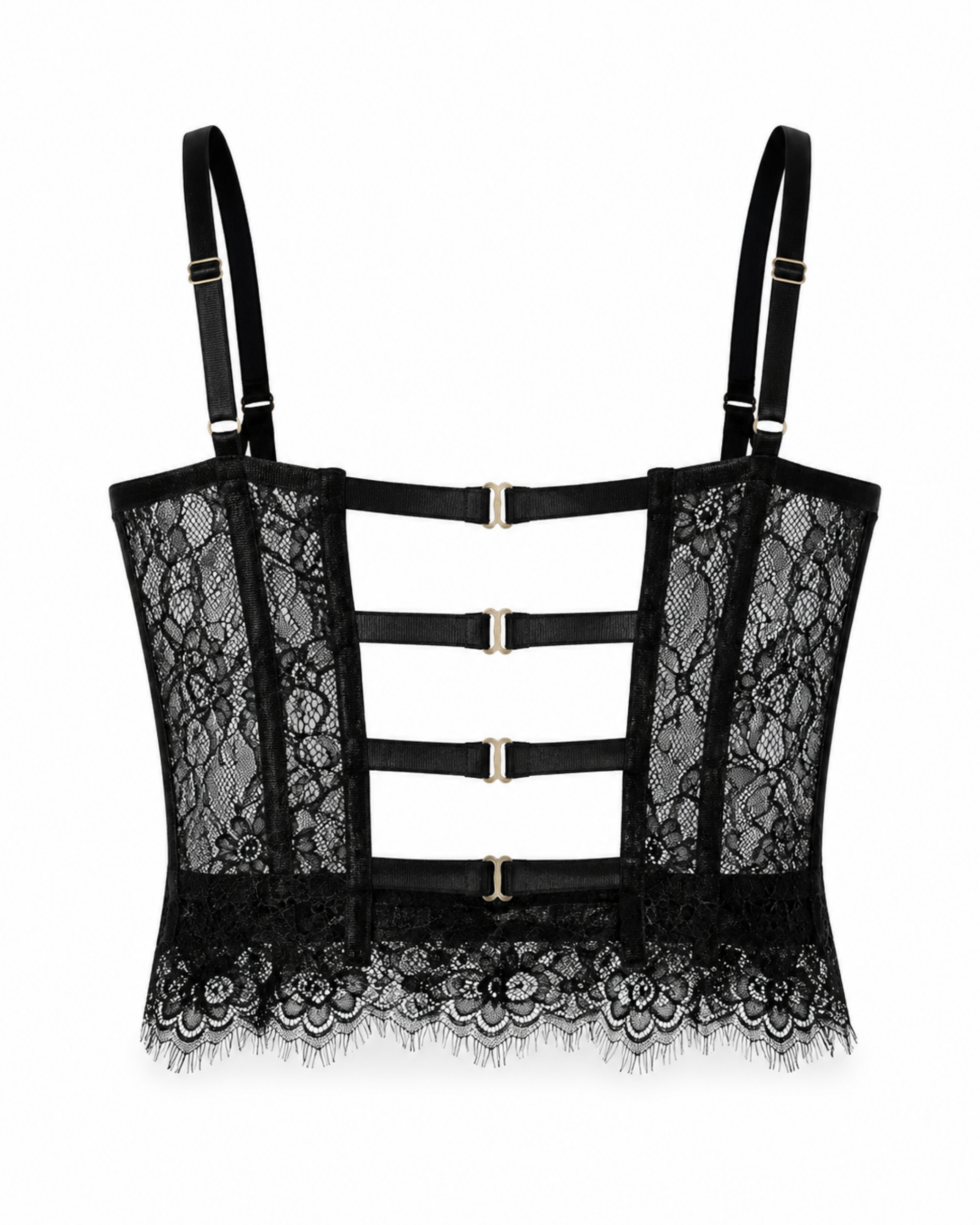 Corset Encaje Noir Elegance CR04