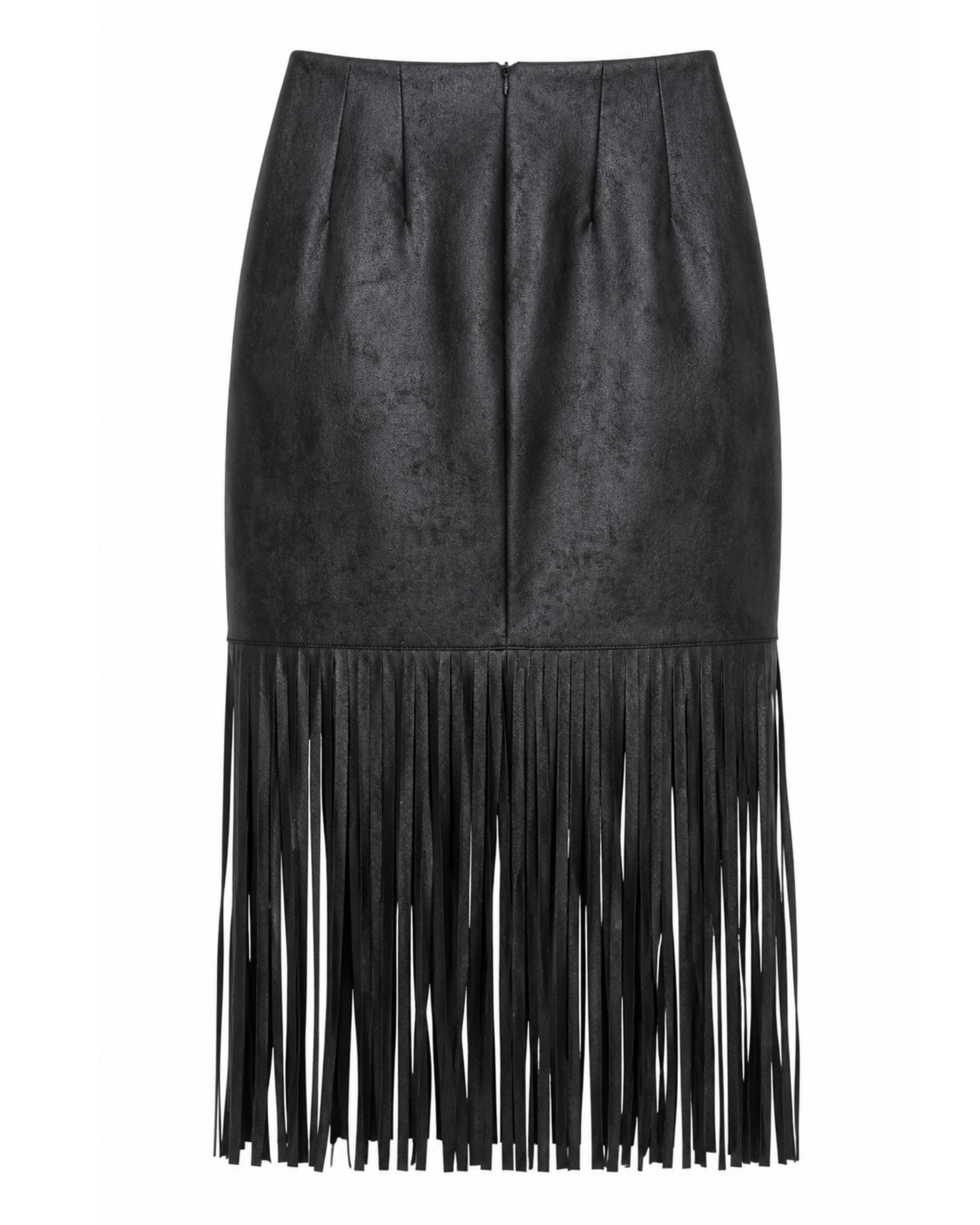 Falda Midi con Flecos FL06
