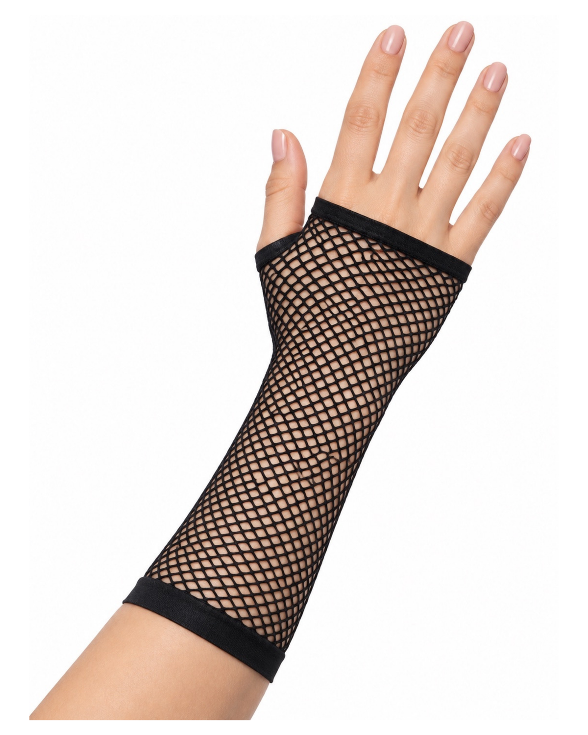 Guantes de Malla Fishnet Negros DUHERSH AC38