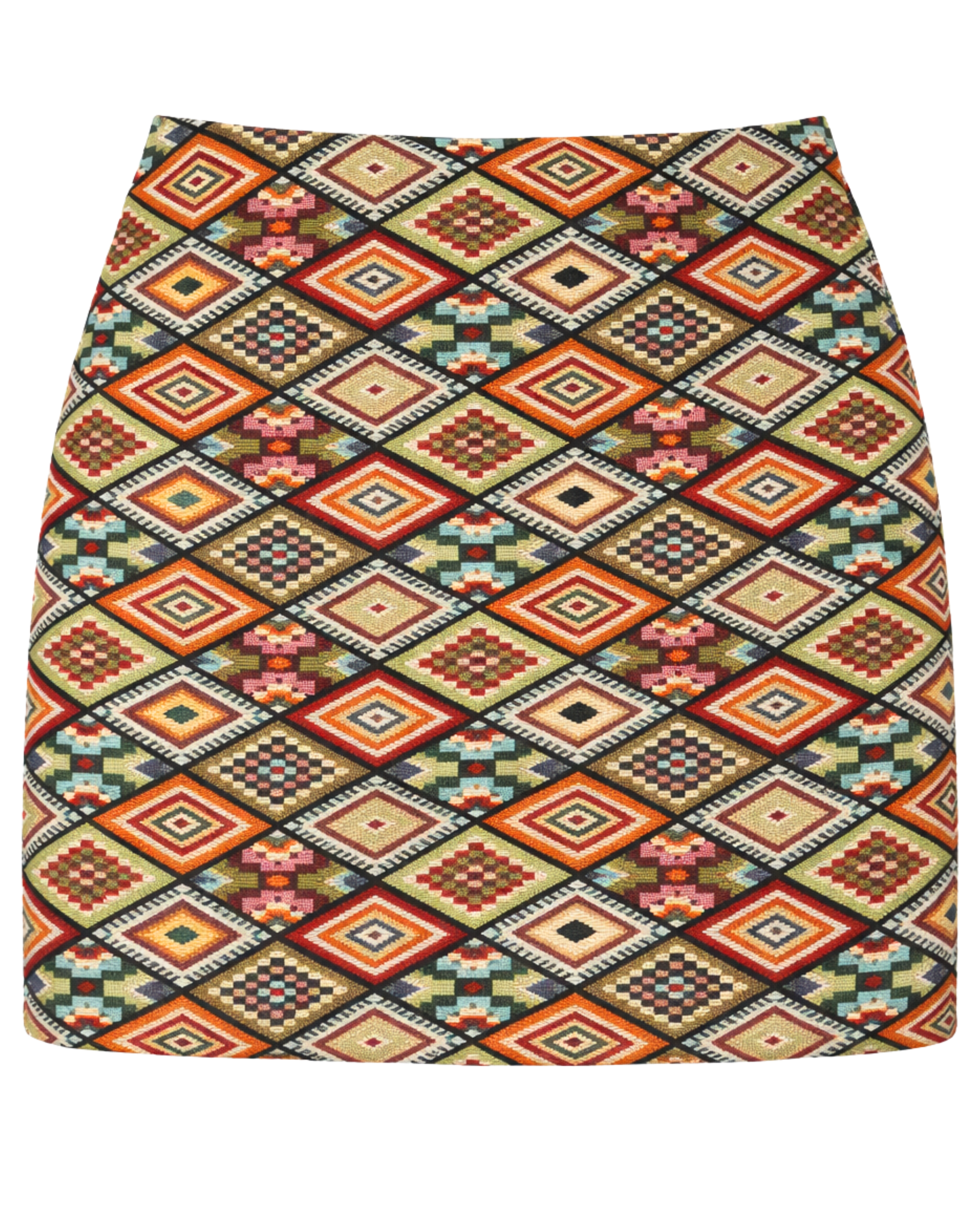 Falda Mini Gobelino Étnico DUHERSH FL15