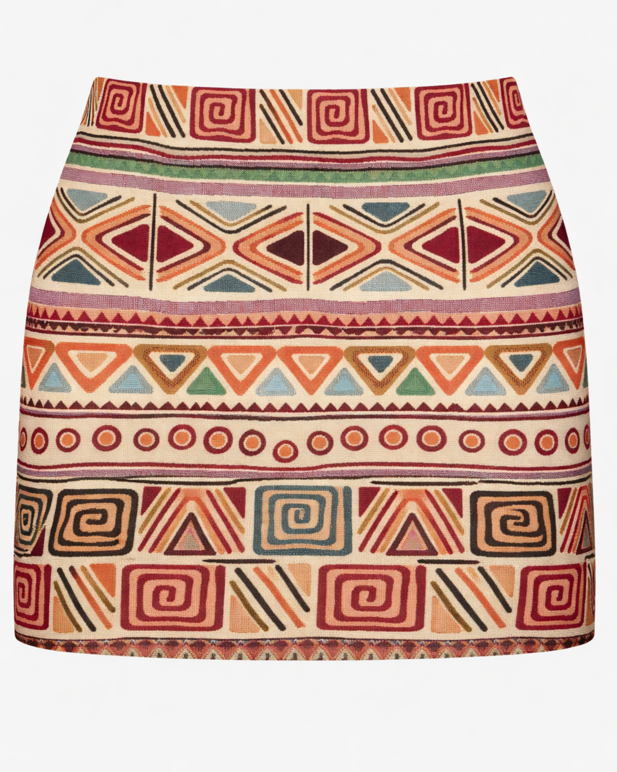 Falda Mini Gobelino Étnico DUHERSH FL15