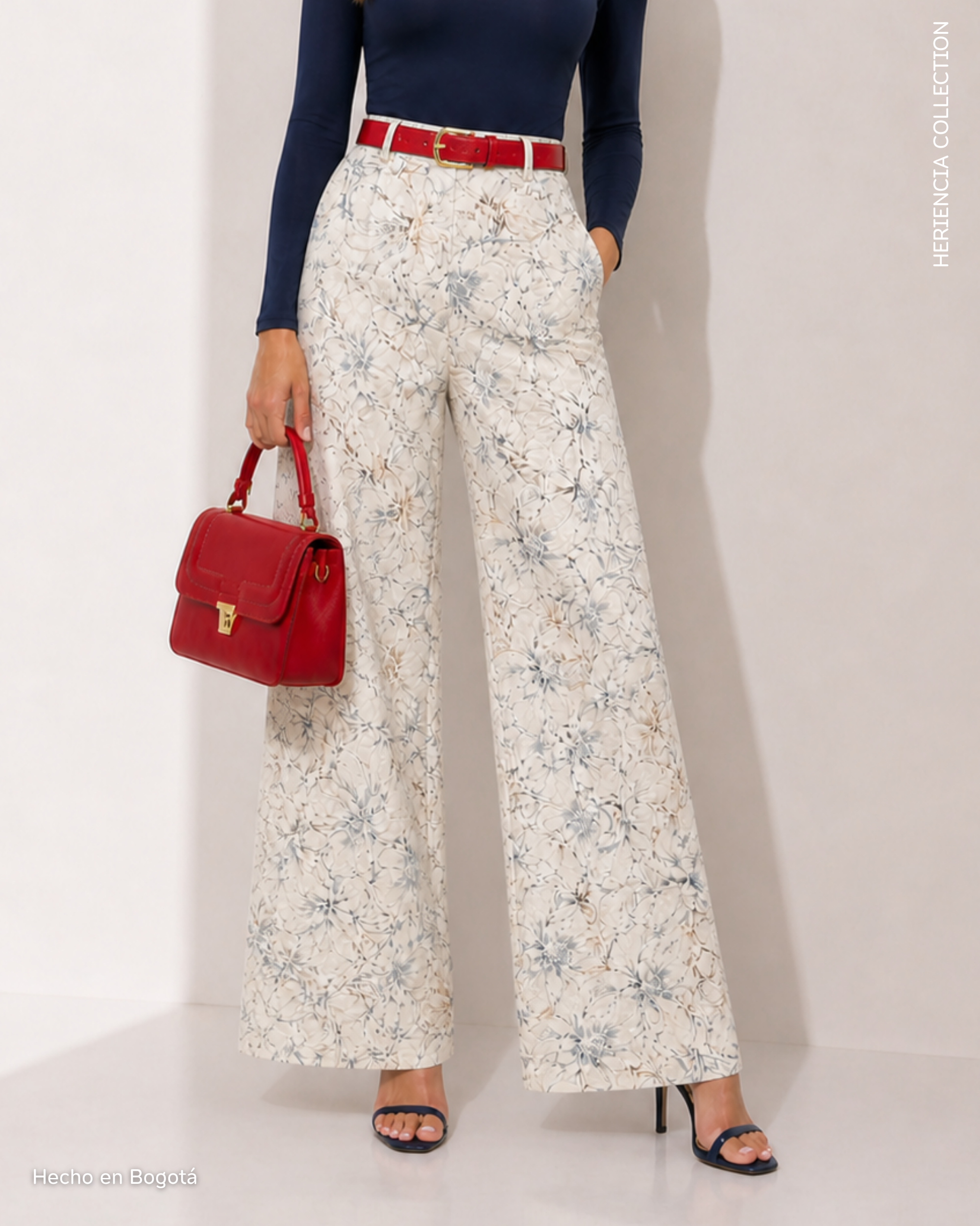 Pantalón Palazzo Floral DUHERSH PN12