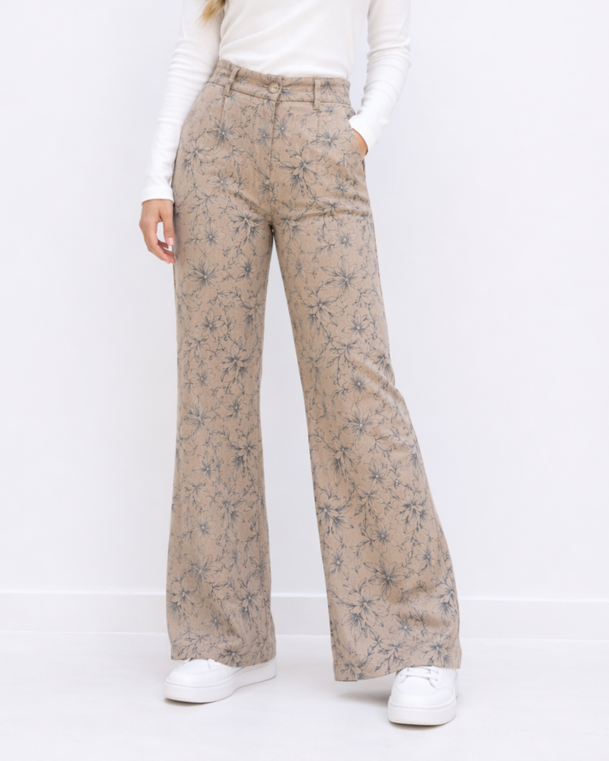 Pantalón Palazzo Floral DUHERSH PN12