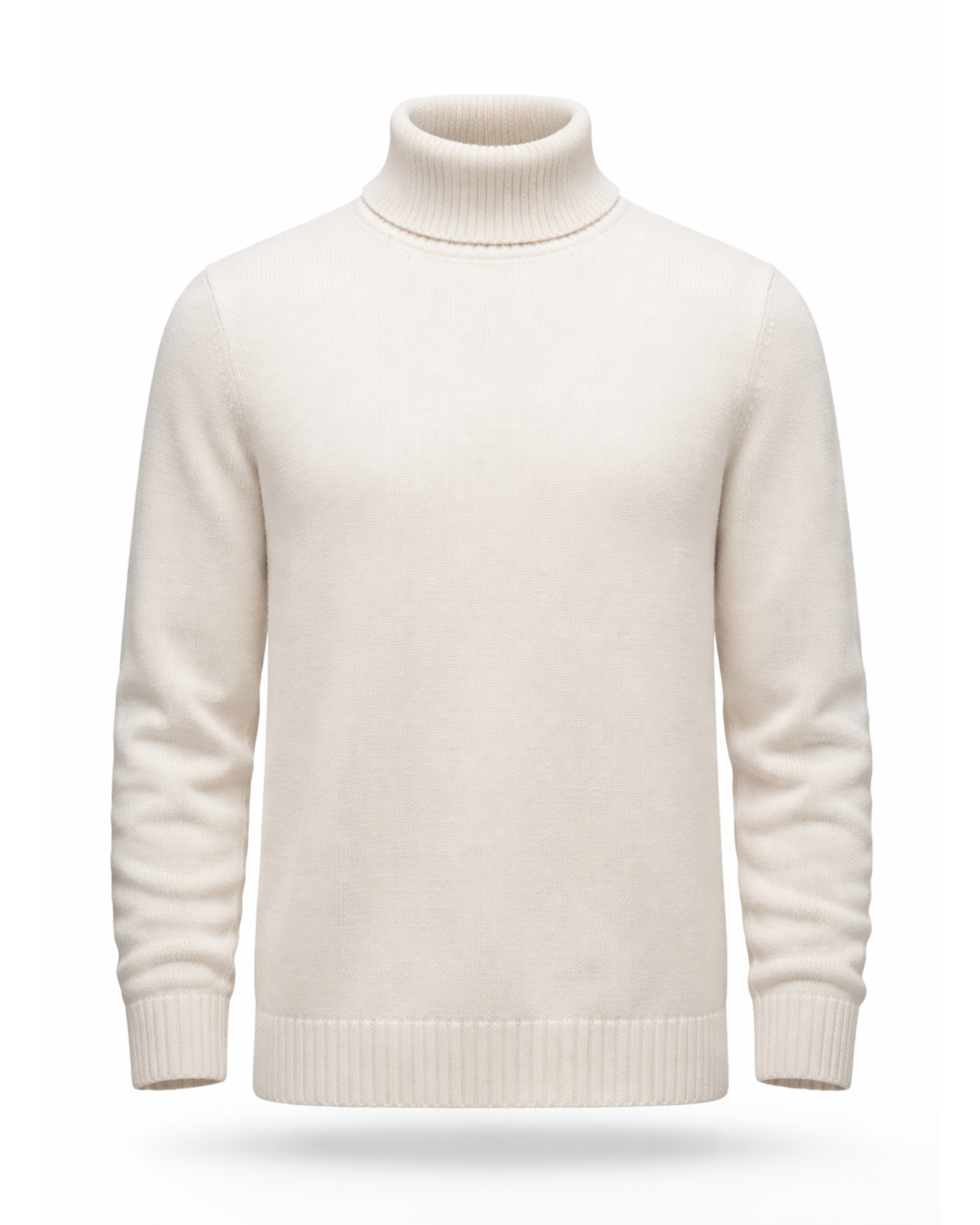 Suéter Cuello Tortuga Negro