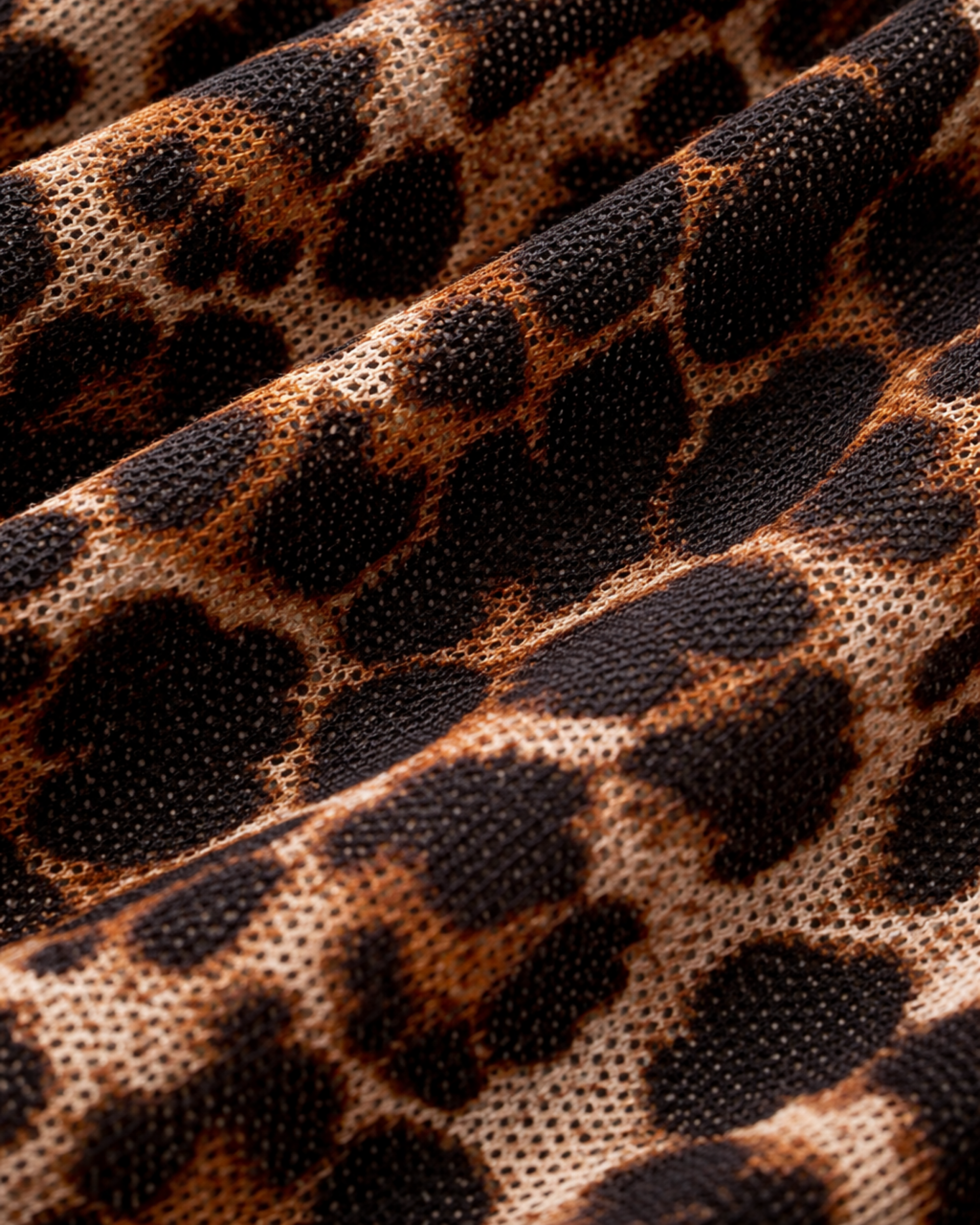 Vestido Asimétrico Animal Print