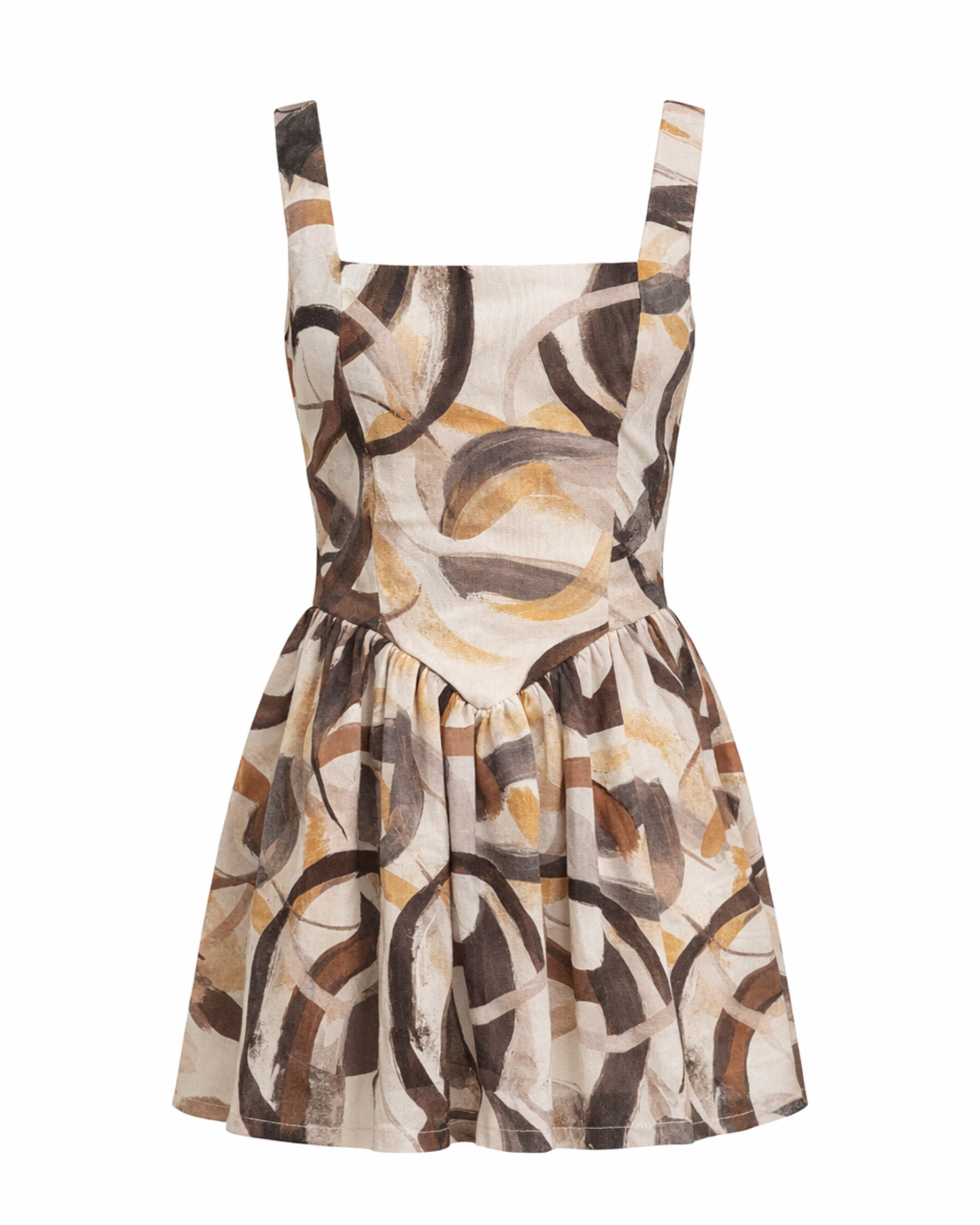 Vestido Corto estampado reloj arena VE03