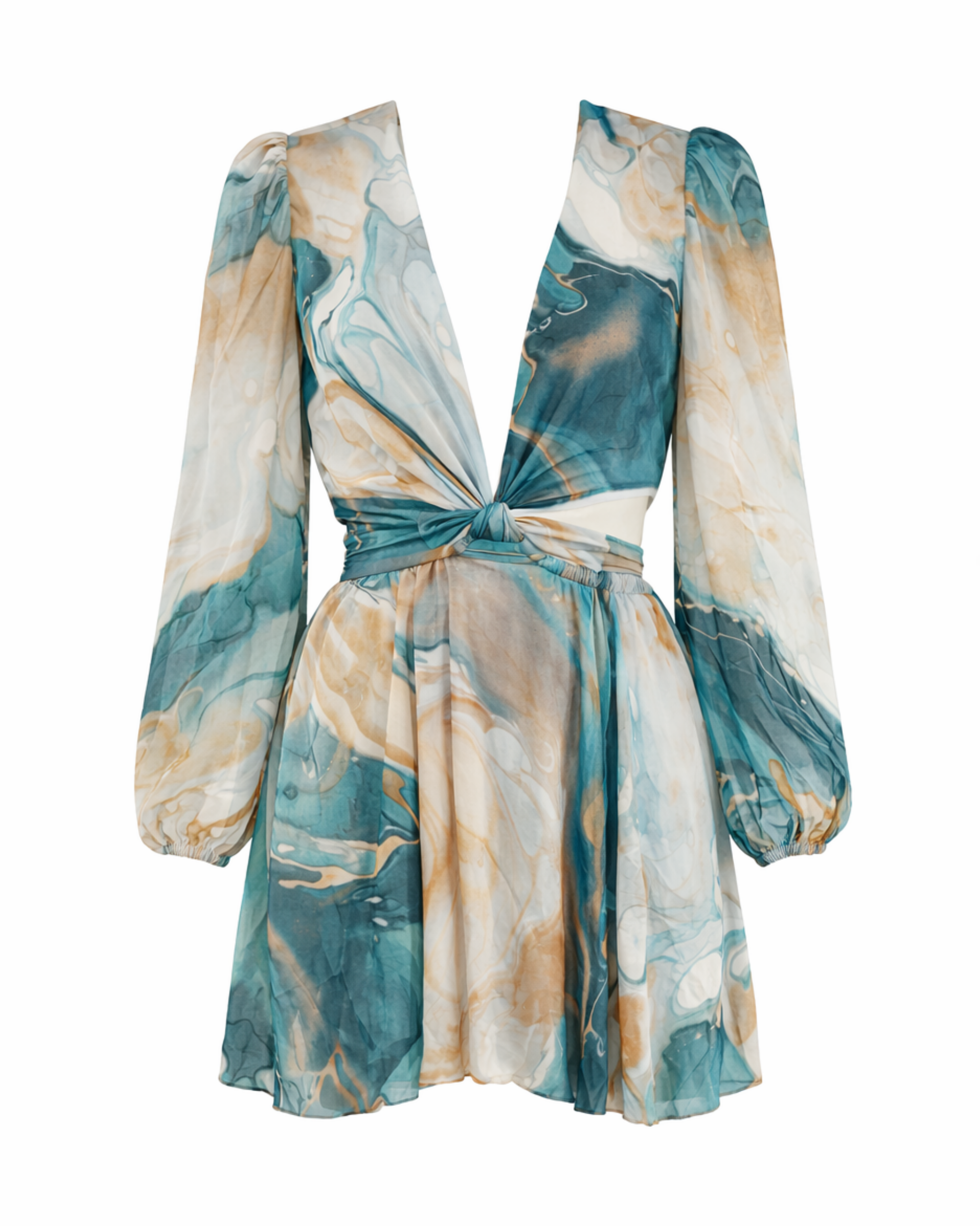 Vestido Corto Craquel