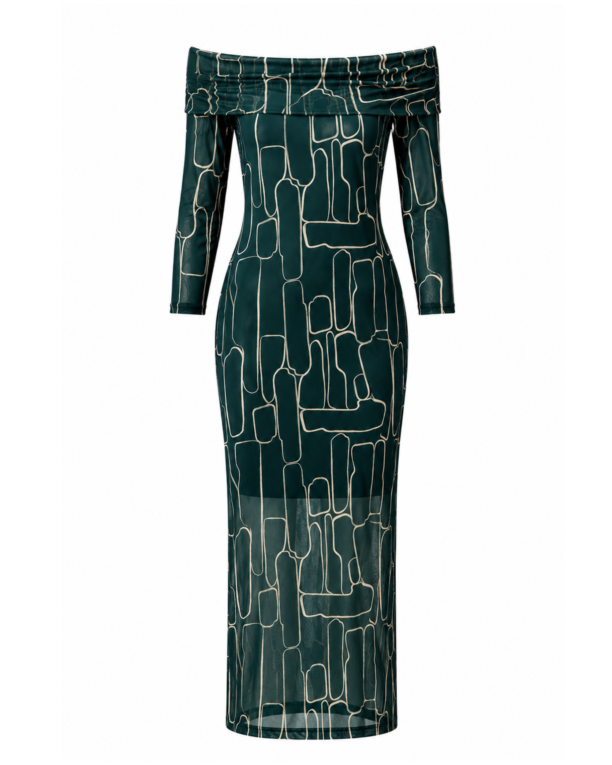 Vestido Maxi Botánico VE03