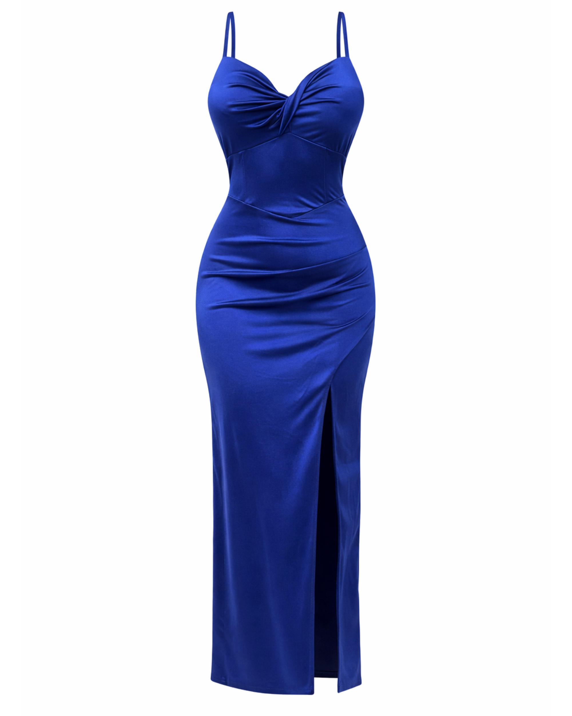 Vestido Maxi Satinado Corset  VE06